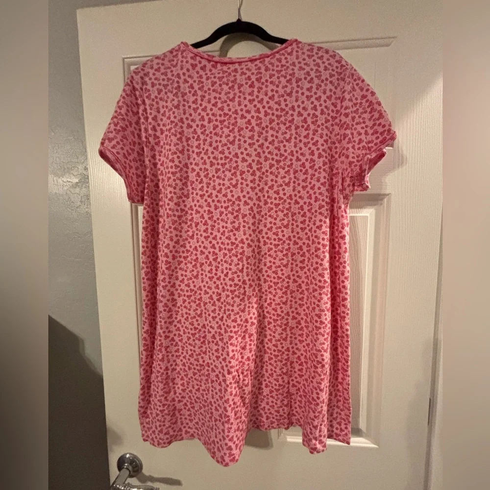 Disney TIGGER Pink Floral Patterned Nightgown - Picture 3 of 10